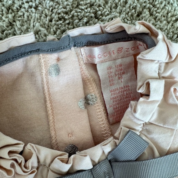 Maggie & Zoe Pink Polka Dot Dress – Size 12 Months - Picture 4 of 8